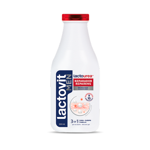 Гель Lactovit (Лактовит) для душа Lactourea мужской 500 мл
