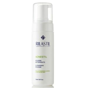 Мус Rilastil Acnestil деликатный для очищения кожи лица склонной к акне 150 мл