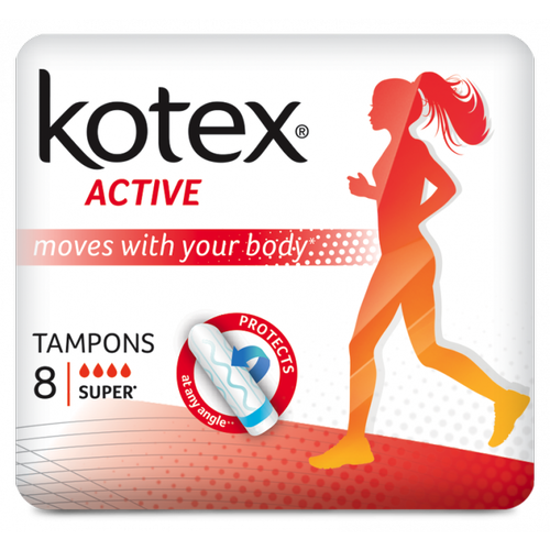 Тампоны Kotex Active Super 8 шт