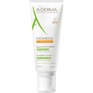 Бальзам A-Derma Exomega для смягчения атопической кожи лица и тела, 200 мл