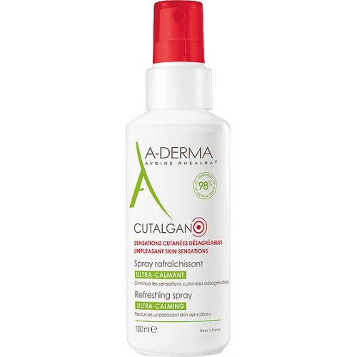Спрей A-Derma Cutalgan успокаивающий освежающий для кожи лица и тела 100 мл