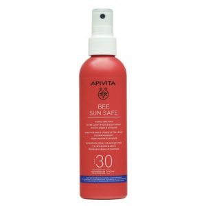 Спрей Apivita Bee Sun Safe солнцезащитный для лица и тела SPF30 200 мл