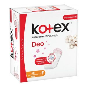 Ежедневные прокладки Kotex Normal Deo №56