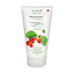 Green Mama, Маска для лица «Китайский лимонник и уссурийский хмель», 170 мл