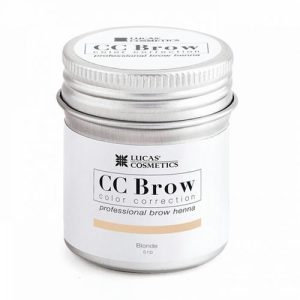 Lucas' Cosmetics, Хна для бровей CC Brow, русый цвет, в баночке, 5 г