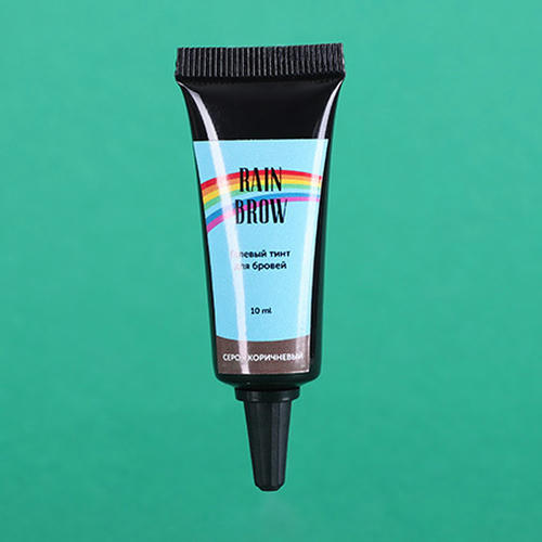 RainBrow, Гелевый тинт для бровей Grey Brown, 10 мл