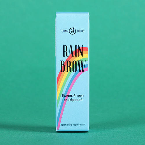 RainBrow, Гелевый тинт для бровей Grey Brown, 10 мл — изображение 2