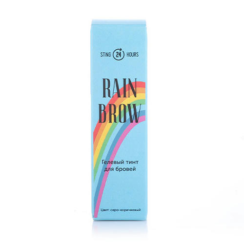 RainBrow, Гелевый тинт для бровей Grey Brown, 10 мл — изображение 4