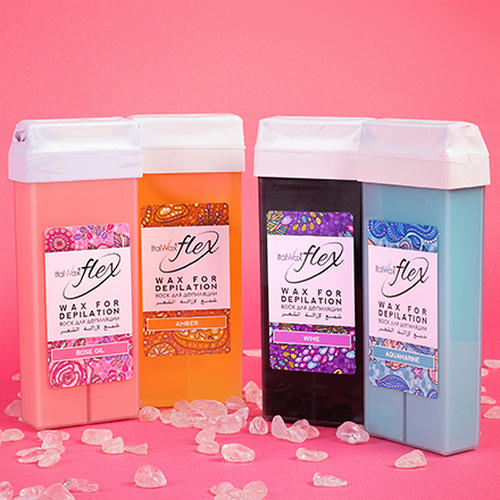 Italwax, Воск Flex в картридже, вино, 100 мл — изображение 4