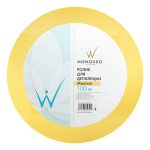Italwax, Ролик для депиляции, желтый, 7 см х 100 м