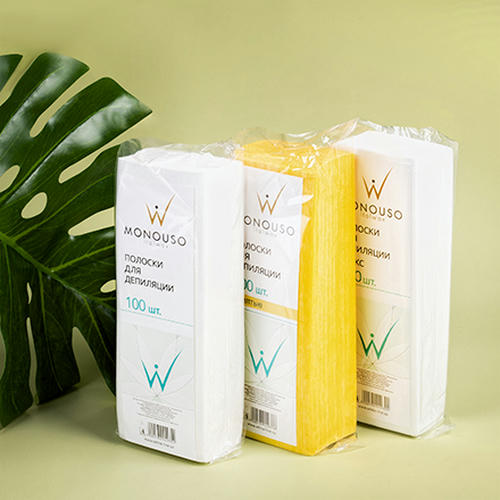 Italwax, Полоски для депиляции, желтые, 7х20 см, 1 упаковка — изображение 4