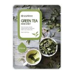 SEANTREE GREEN TEA MASK SHEET (20ml*10ea), Тканевая маска с экстрактом зеленого чая (20мл*10шт)