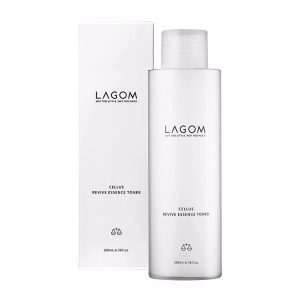 LAGOM CELLUS REVIVE ESSENCE TONER (200ml), Тонер-эссенция для глубокого увлажнения с аденозином (200мл)