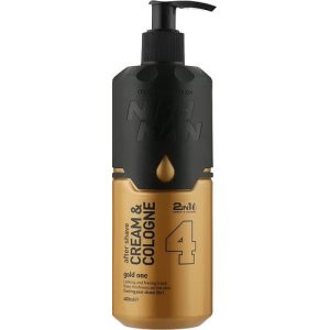 Nishman After Shave Cream Cologne 2in1 Gold One №04, Крем-одеколон после бритья, 400ml