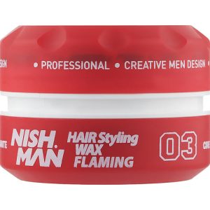 Nishman Hair Styling Wax 03 Flaming, Воск для стилизации волос, 150ml