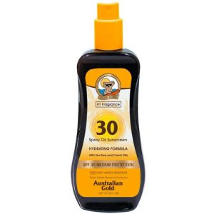 Australian Gold Spray Oil Hydrating Formula SPF30, Солнцезащитный спрей