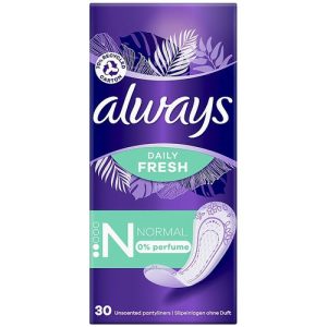 Always Dailies Fresh Normal, Гигиенические прокладки, 30 шт.