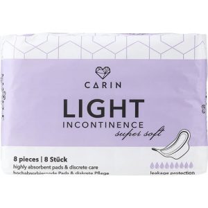Carin Light Incontinence Pads Super Soft, Урологические прокладки