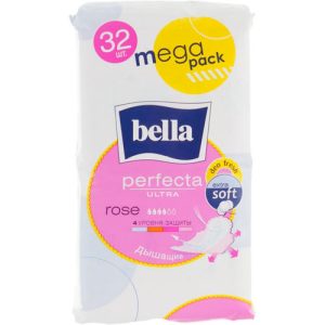 Bella, Прокладки Perfecta Ultra Rose Deo Fresh, 32шт