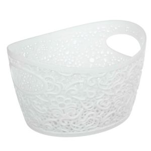Корзинка КРУЖЕВО 3л, 13x23x18, 5см, 2 цвета