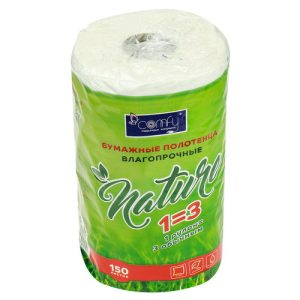 Полотенца бум. Comfy Nature 2-сл 1 рул 34м 150л
