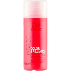 Шампунь для окрашенных нормальных и тонких волос, Wella Professionals Invigo Color Brilliance Color Protection Shampoo (мини)
