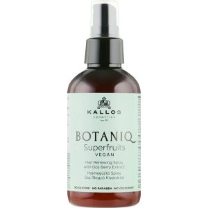 Kallos Cosmetics Botaniq Superfruits Repair Hair Spray, Восстанавливающий спрей для волос