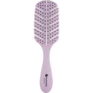 Hairway Eco Corn, Щетка для волос массажная, 10-рядная, сиреневая