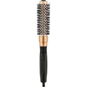 Hairway Gold Ion Ceramic, Термобрашинг керамико-ионный + антистатик, 25 мм