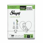 Детские подгузники Sleepy Natural №7, XXL, 14 шт.