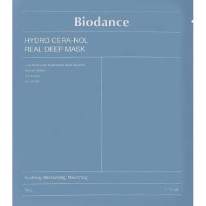 Biodance Hydro Cera-Nol Real Deep Sheet Mask, Гидрогелевая маска с керамидами и пантенолом, 4x34g