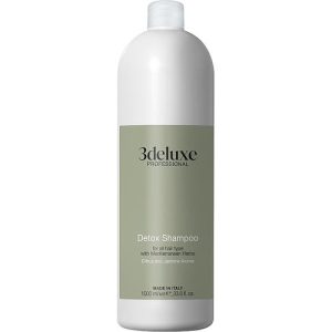 3DeLuXe Detox Shampoo For All Hair Type With Mediterranean Herbs, Восстанавливающий шампунь-детокс для всех типов волос со средиземноморскими травами