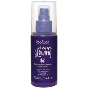 TopFace Fixing Spray, Спрей-фиксатор макияжа "Always Glowing"