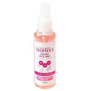 Deoproce Мист для лица увлажняющий - Well-being hydro face mist collagen, 100мл