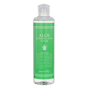 Secret Key Тонер для лица с экстрактом алоэ - Aloe soothing moist toner, 248мл