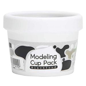 Inoface Маска альгинатная с древесным углем - Modeling cup pack blackfood, 15г
