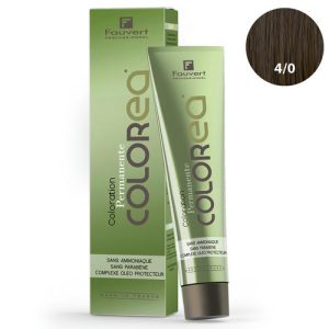 FAUVERT, Перманентный краситель с олеопротектором жожоба Colorea 4/0, 100 мл