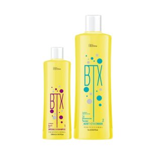 BB ONE, Набор ботокс для волос BTX Acid (шаг 1 + шаг 2), 500 мл. + 1000 мл