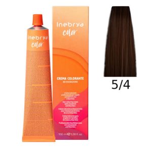 INEBRYA, Крем-краска для волос Color Professional 5/4, 100 мл