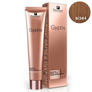 FAUVERT, Перманентный краситель для волос с керамидами А2 Gyptis 8/344, 100 мл