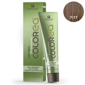 FAUVERT, Перманентный краситель с олеопротектором жожоба Colorea 7/17, 100 мл