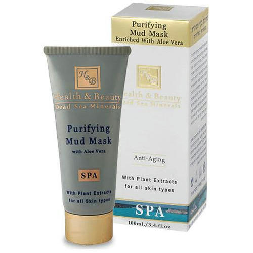 Health and Beauty Маска очищающая грязевая с алое вера Purifying Mud Mask Enriched with Aloe Vera 100 мл — изображение 2