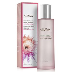 Ahava Cухое масло для тела «Кактус и Розовый перец» Cactus & Pink Pepper Dead Sea Plants Dry Oil Body Mist 100 мл