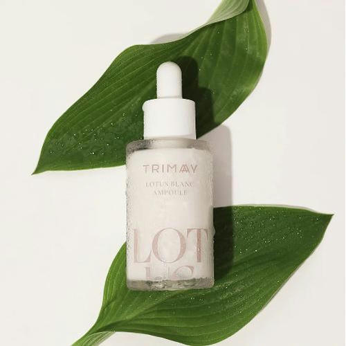 Trimay Концентрированная сыворотка для улучшения тона с экстрактом лотоса Lotus Blanc Ampoule 50 мл — изображение 4