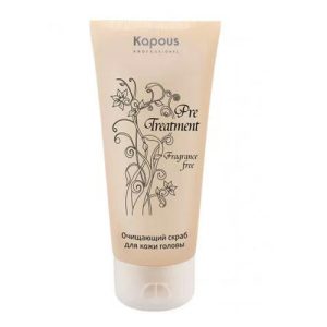 KAPOUS, Очищающий скраб для кожи головы Fragrance Free Treatment, 150 мл