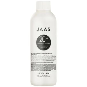 JAAS, Крем окисляющий с маслом семян хлопка и камелии 6% Oxidant Cream 20 Vol, 150 мл