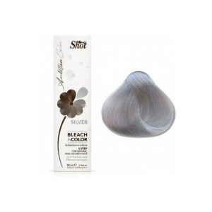 SHOT, Обесцвечивающий крем с пигментом Серебро Silver Bleach & Color, 80 мл