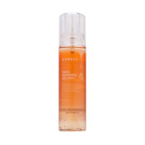 CONSLY, Восстанавливающий гель-мист для лица с муцином улитки Snail Repairing Gel Mist, 120 мл