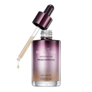 Missha Ночная омолаживающая сыворотка Time Revolution Night Repair Probio Ampoule