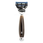 Бритва MUEHLE VIVO, Fusion, смола, цвет рога